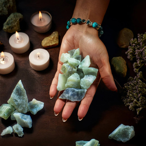 Serpentinit (Rohstein) 1 Stk.