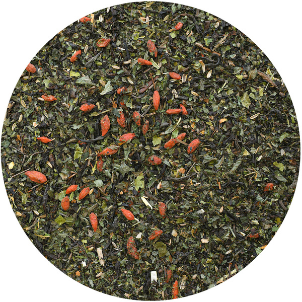 Set für Steinbock: Zodiak Tee + magischer Stein