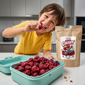 FiloLilo – Gefriergetrocknete Sauerkirschen (ganz, entsteint) 100 g