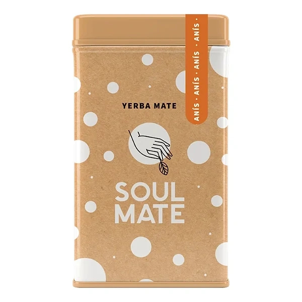 Yerbera – Metalldose + Soul Mate Orgánica Anís 0,5 kg