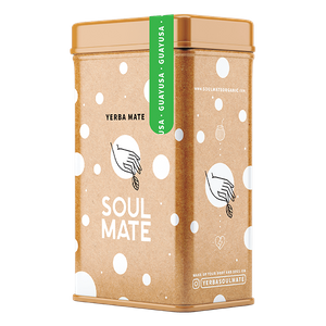 Yerbera – Metalldose + Soul Mate Orgánica Guayusa 0,5 kg