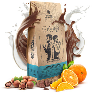 Bro Coffee Roastery Geschenkset: Brazil Guaxupe Kaffee + Kaffee-Milchkaramellen + Becher