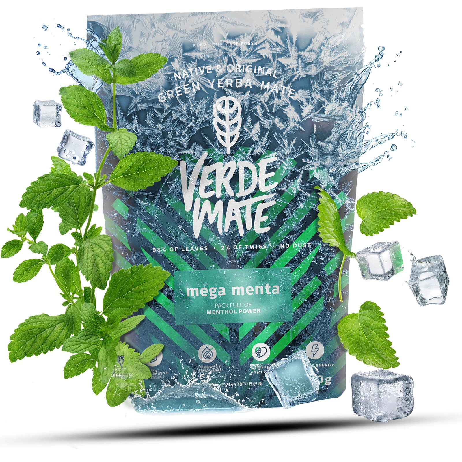 Verde Mate Green Mega Menta - packaging
