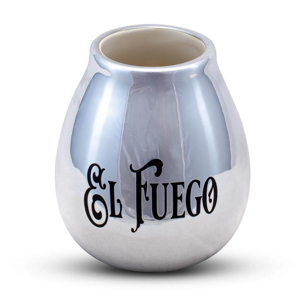 Mate Tee Set: El Fuego Elaborada 1kg + Kalebasse + Bombilla