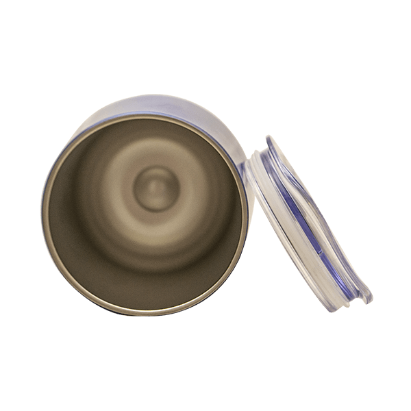 TermoLid – Stahl-Mate Becher mit Deckel– Soul Mate (weiß) – 350 ml