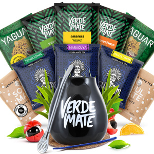 Mate Tee Set 10x50g Kalebasse + Bombilla