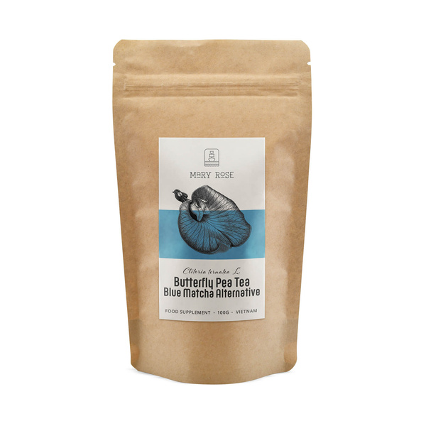 Mary Rose – Blue Matcha Alternative – Butterfly Pea Tea (Pulver) 100 g