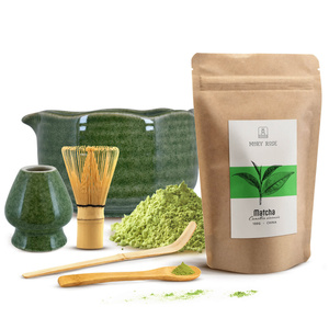 Matcha-Tee-Aufbrühset: Matcha 100g + Zubehör