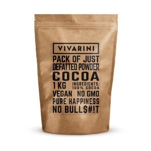 Vivarini – Alkalisiertes Kakao dunkel (Pulver) 1 kg