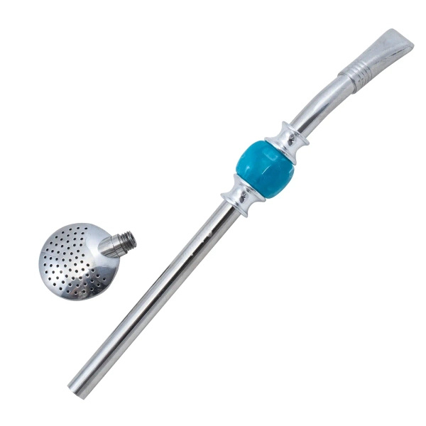 Bombilla Bomba (blauer Stein)