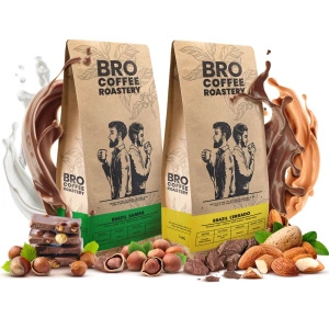 Set Bro Coffee Roastery Brazil Samba + Brazil Cerrado 2x1kg (2kg)