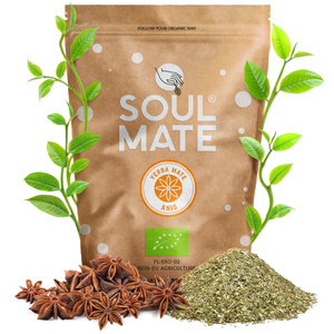 Mate Tee Set Soul Mate Organica 2x500g 1kg Kalebasse + Bombilla