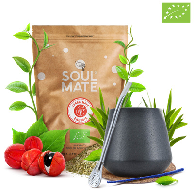 STARTER SET MATE TEE BOMBILLA KALEBASSE 500g