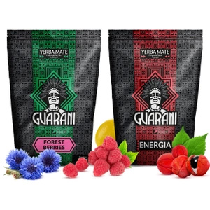 Mate Tee Guarani Frucht und Energie Set 2x500g