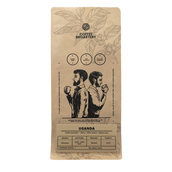 Bro Coffee Roastery - Bohnenkaffee Uganda Kanyenye Speciality 400 g