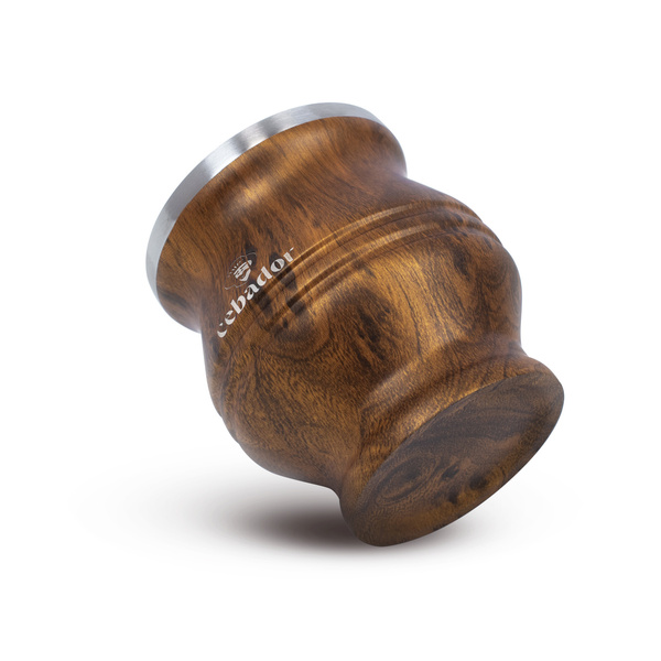 TermoColador – Thermobecher für Mate Tee – 190 ml (holzfarben)