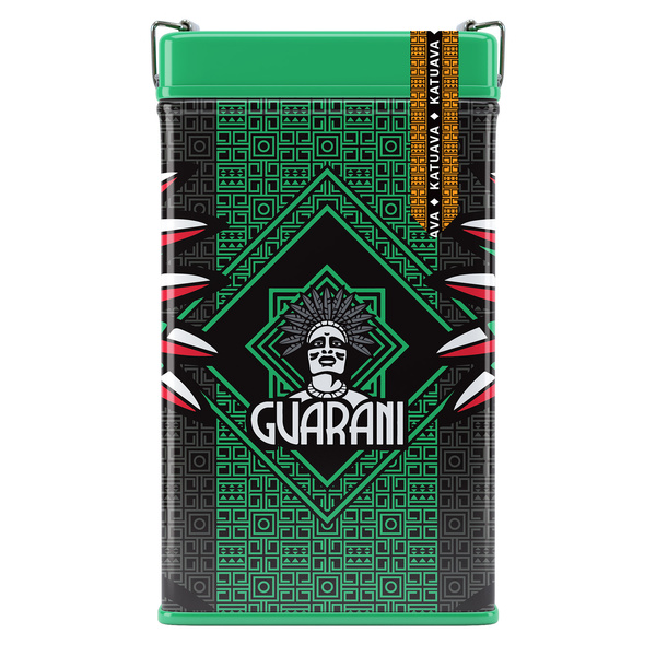 Yerbera – Metalldose + Guarani Katuava 0,5 kg
