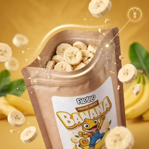 FiloLilo – Gefriergetrocknete Bananen (Scheiben) 20 g