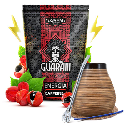 Yerba Mate Guarani Energia Starterset 500g