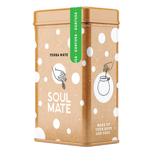 Yerbera – Metalldose + Soul Mate Orgánica Guayusa 0,5 kg