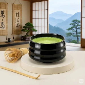 Geschenkset: Japanischer Matcha in Zeremonialqualität + matchawan + Bambuszubehör
