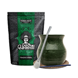 Starter Set zu Yerba Mate Bombilla Mate Becher 500g