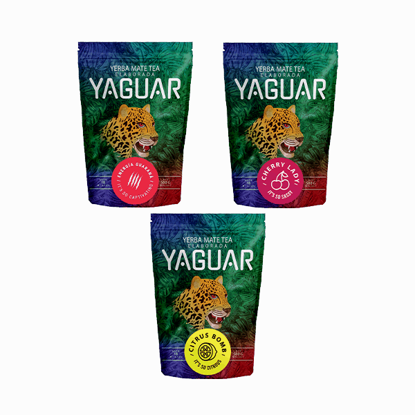 Trio yerba mate Yaguar auf START für Anfänger