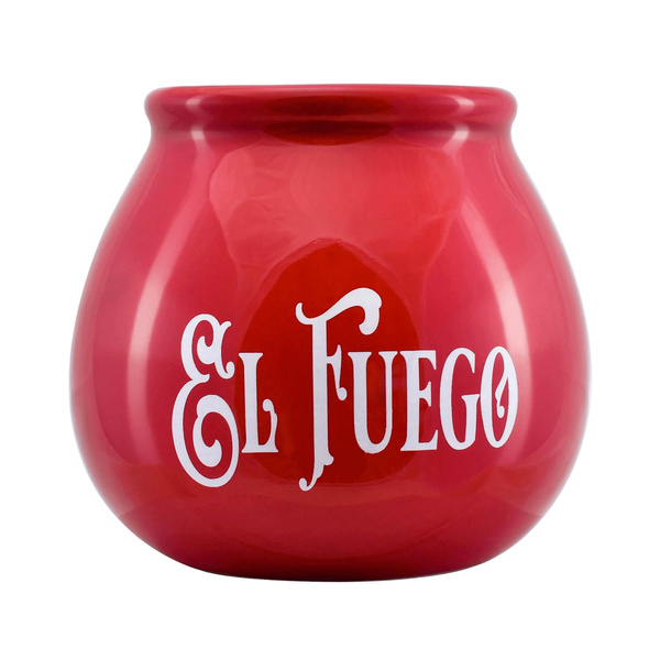 Mate Tee Set: El Fuego Elaborada 1kg + Kalebasse + Bombilla