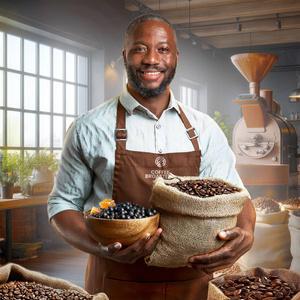 Bro Coffee Roastery - Bohnenkaffee Kenya Nyeri Speciality 400 g
