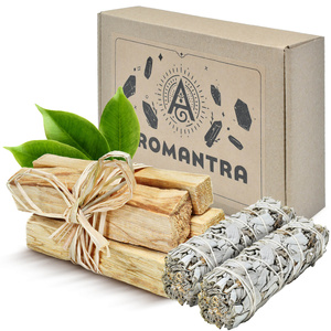 Geschenkset: Palo Santo 50 g + weißer Salbei