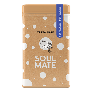 Yerbera – Metalldose + Soul Mate Orgánica Despalada 0,5 kg