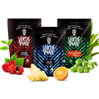 Mate Tee Verde Mate Frucht Set 3x500g