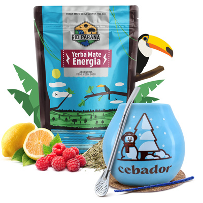 Mate Tee Winter Starter Set Rio Parana 500g