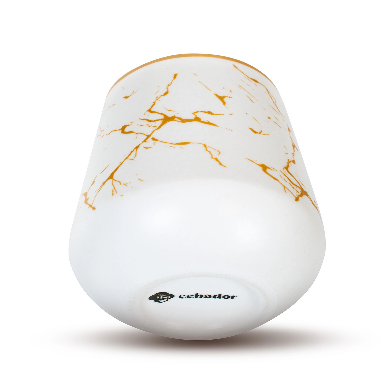 Aurora ceramic yerba mate gourd