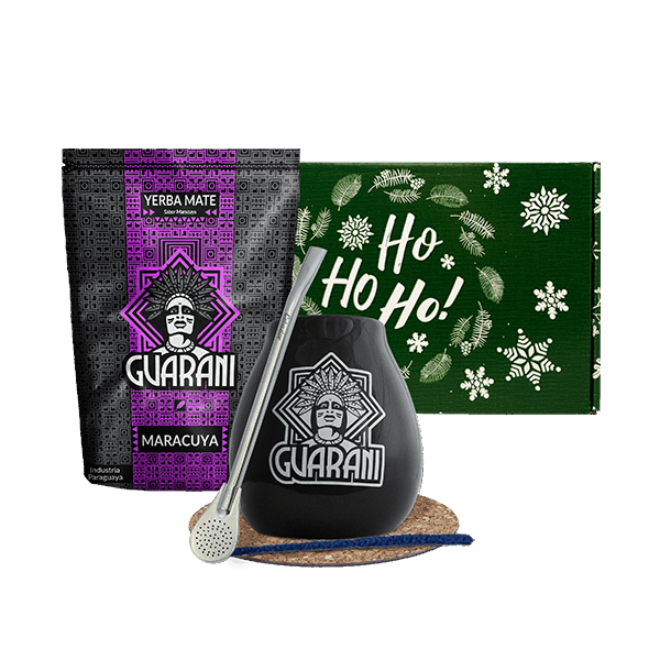 Geschenkset Mate Tee Guarani Maracuya 500g