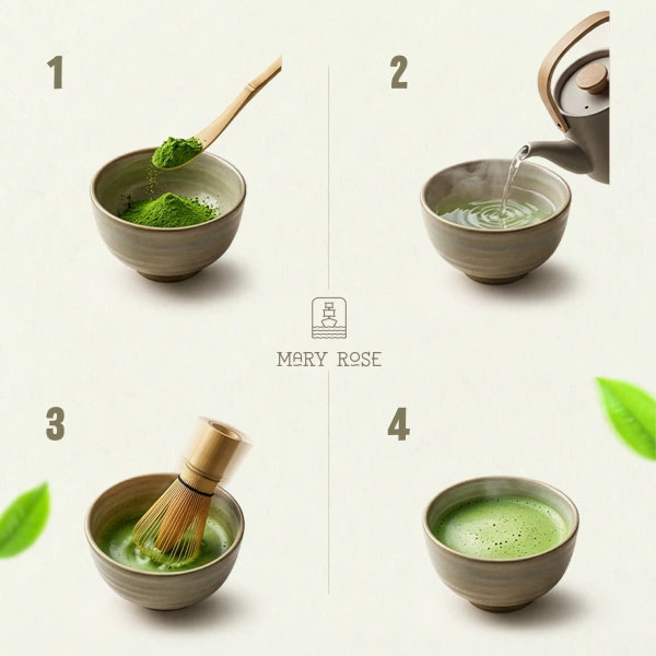 Mary Rose – Japanischer Grüner Tee Matcha Tenno (BIO) Zeremoniell 50 g