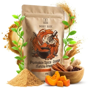 Geschenkset zur Zubereitung von Orange Matcha