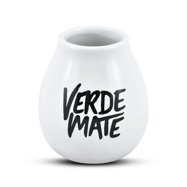 Verde Mate Matebecher aus Keramik - 350ml-weiss