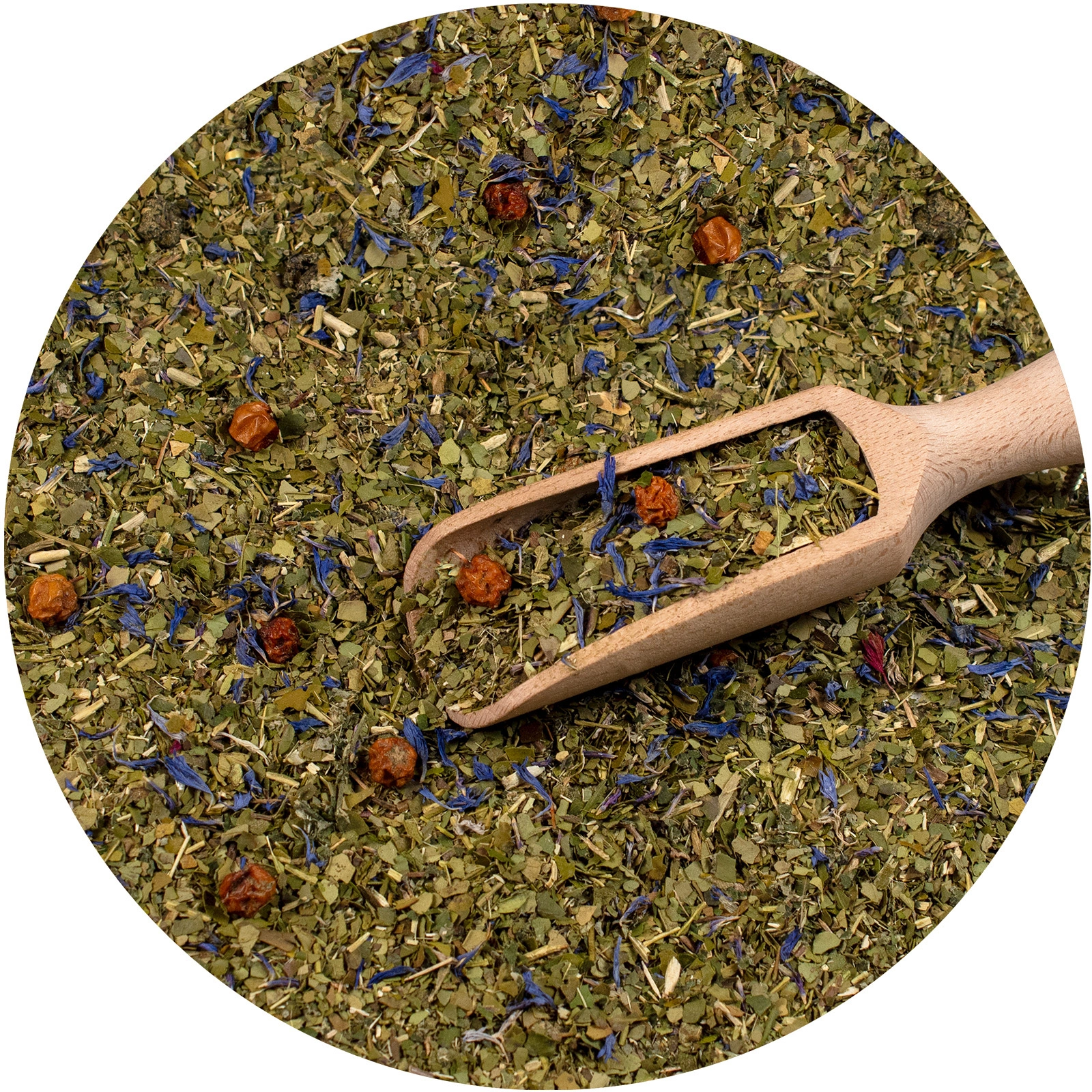 Verde Mate Green Fruit Force – Close-up of the blend