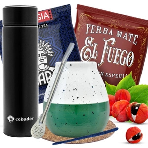 Mate Tee Starter Set Kalebasse Thermosflasche